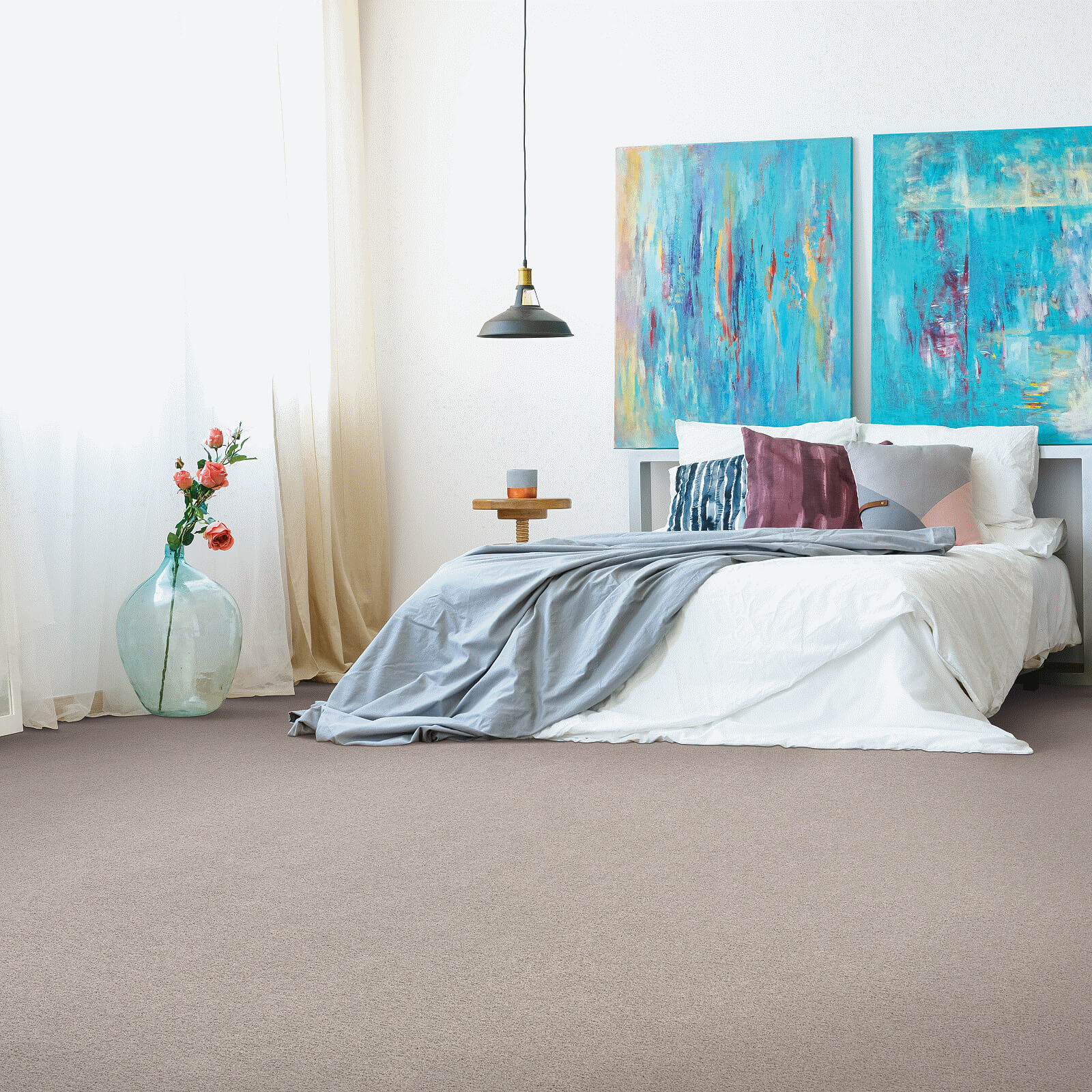 Bedroom carpet floor | The Flooring Center