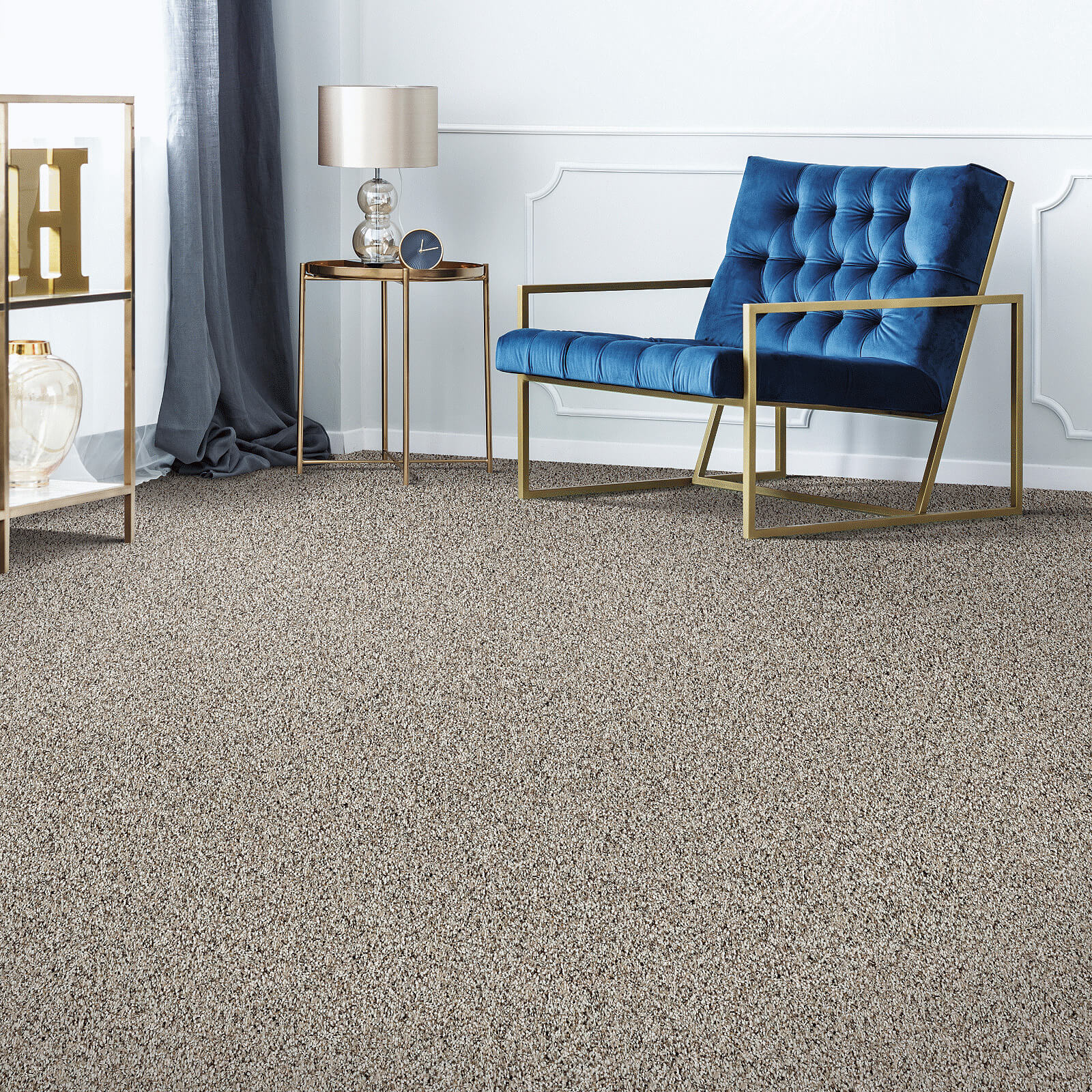 Grey soft carpet | The Flooring Center