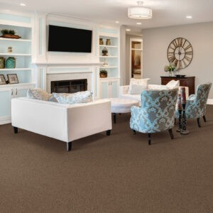 Modern living room carpet floor | The Flooring Center