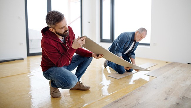 Floor installation | The Flooring Center